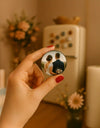 Personalisierter Glasfoto Magnet mit Hochzeitsfoto perfekt als Erinnerung für Deinen Kühlschrank